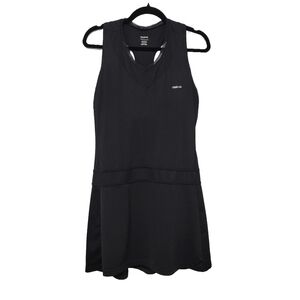 Reebok PlayDry Women's Black Athletic Dress Size L Tennis Pickleball‎ Racerback